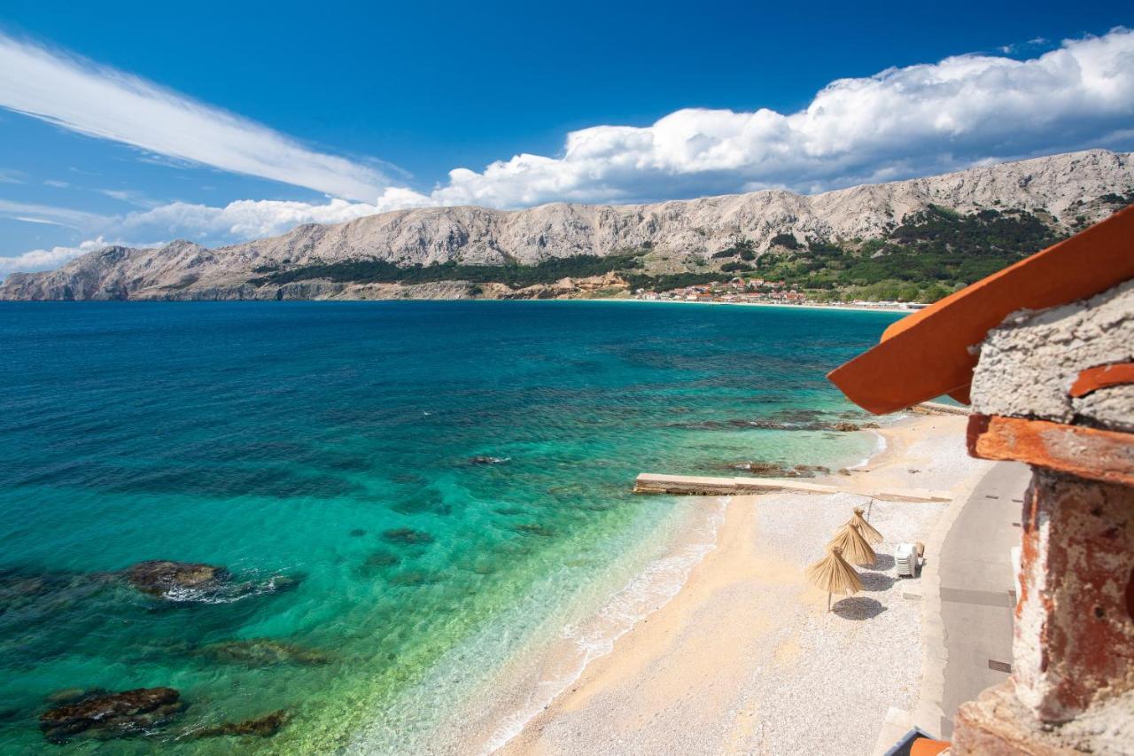 Apartment Top Notch With Sea View Baška Dış mekan fotoğraf